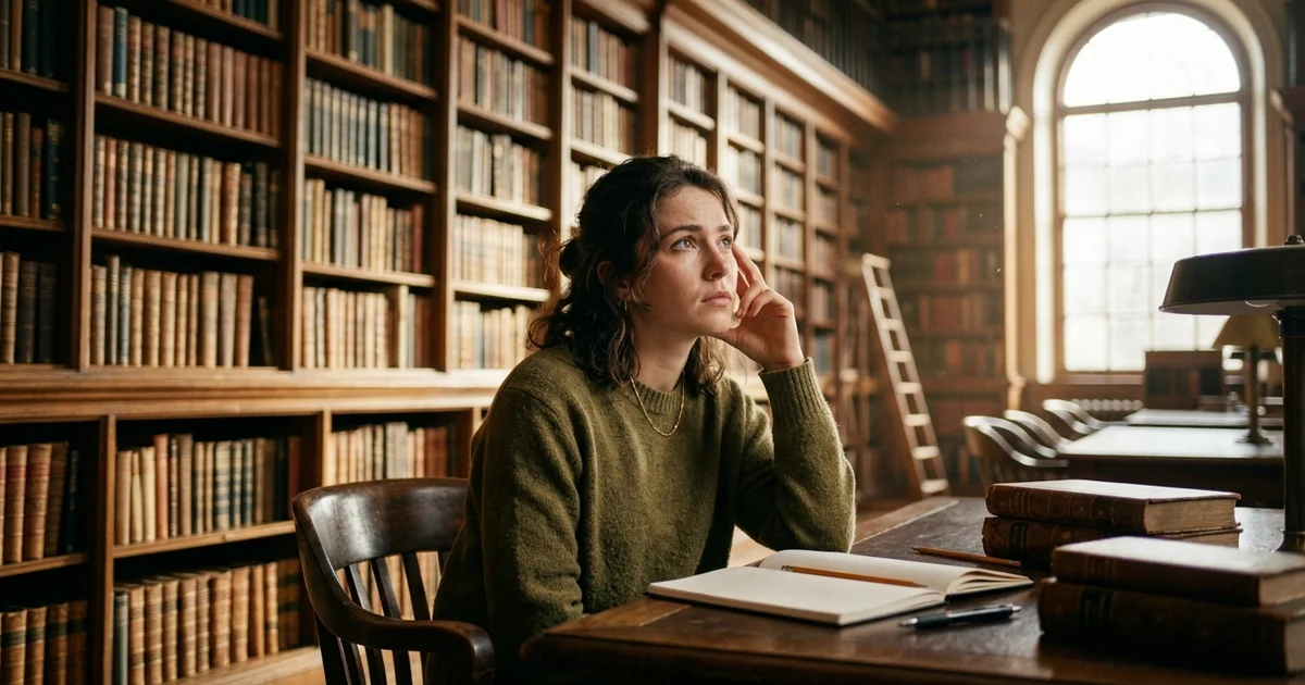 Letológica - La palabra en la punta de la lengua en una biblioteca